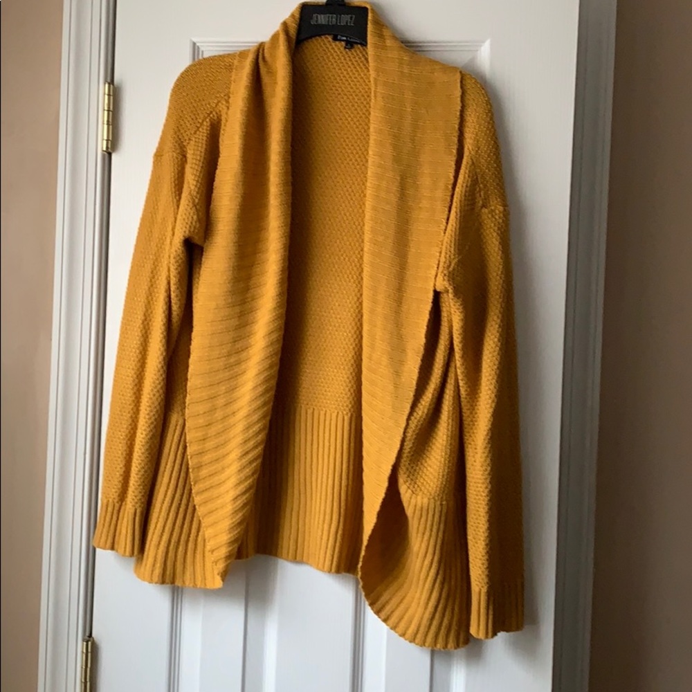Stitch fix yellow cardigan